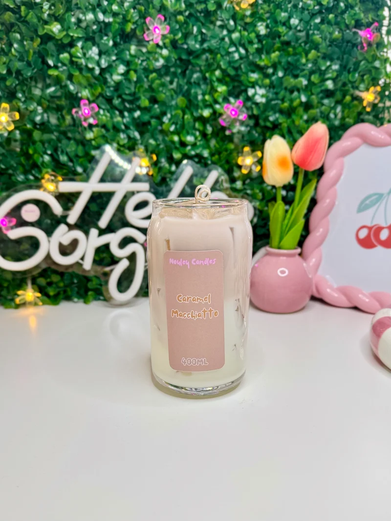 Geurkaars | Karamel Macchiato Latte Candle