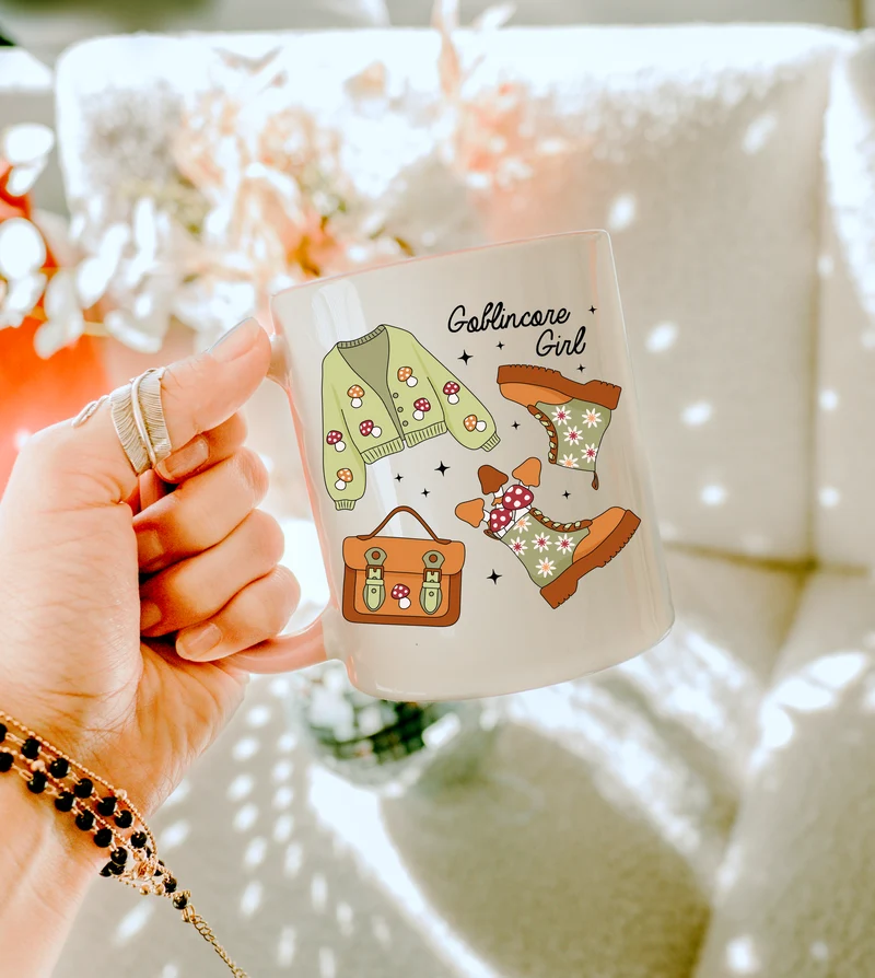 Koffiemok | GoblinCore Girl mug