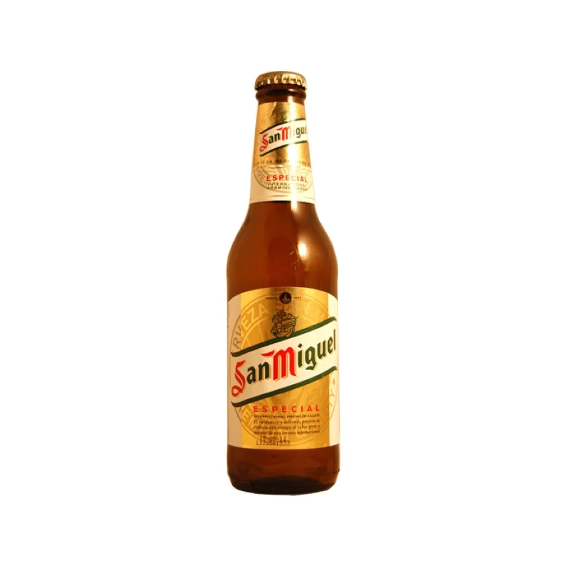 SAN MIGUEL CERVEZA CRISTAL N/R 24x33 CL.