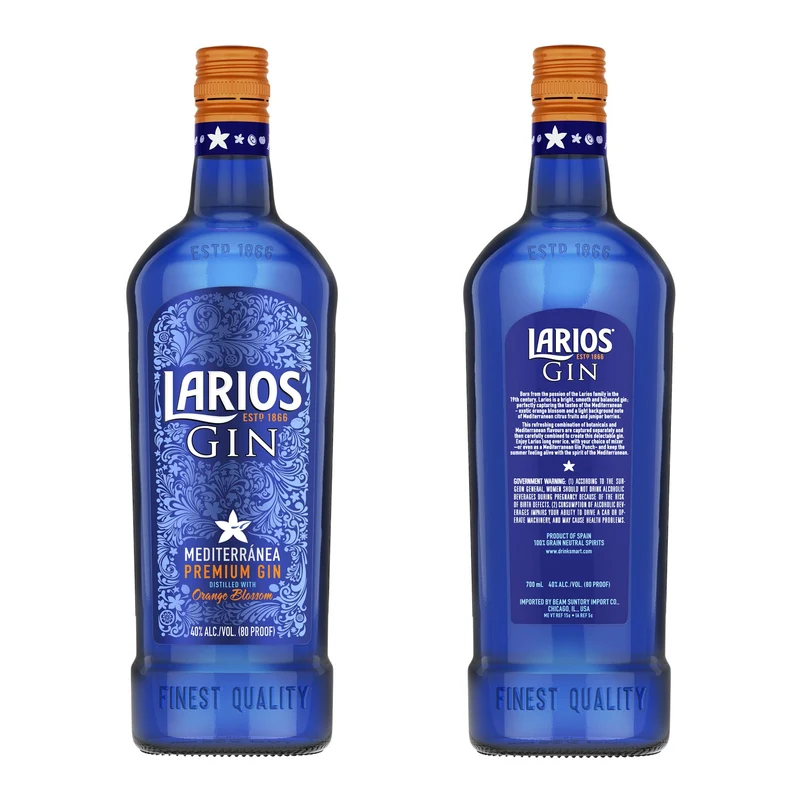 LARIOS 12 AÑOS GIN 70 CL.