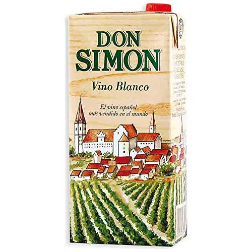 DON SIMON VINO BLANCO BRIK 12x1 LTR.