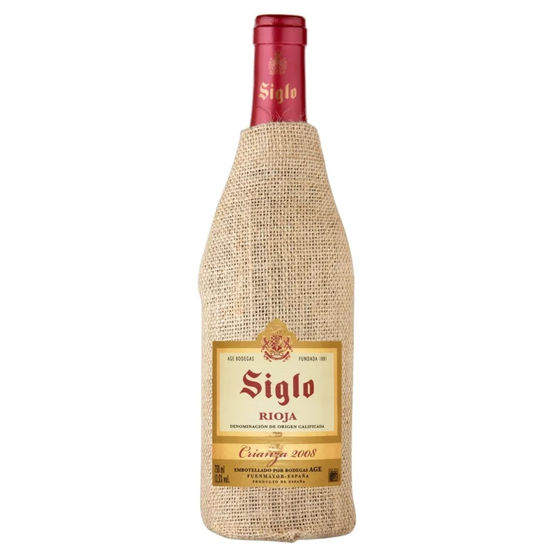 SIGLO SACO TINTO RIOJA CRIANZA 75 CL.