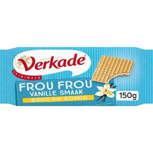 Verkade frou frou vanille 150 gr