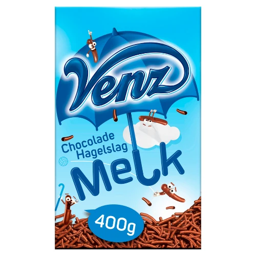 Venz chocolade hagelslag melk 400 gr
