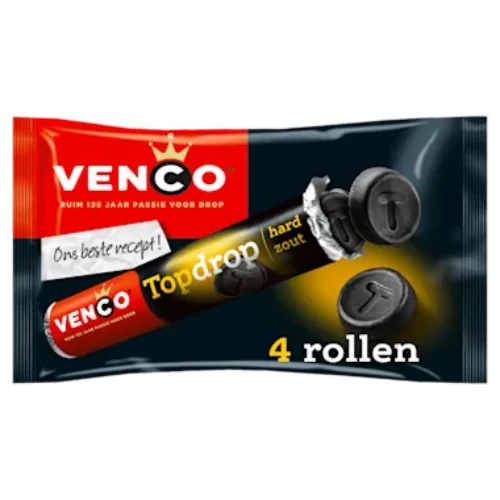 Venco topdrop rollen 4-pack 188 gr