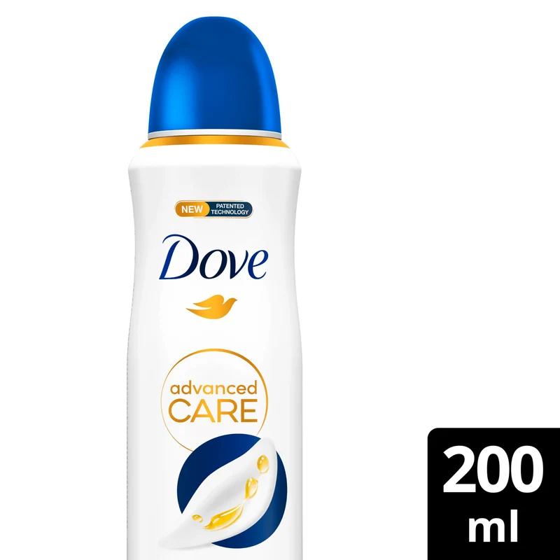 DOVE DEO SPRAY 72 HORAS 200 ML.