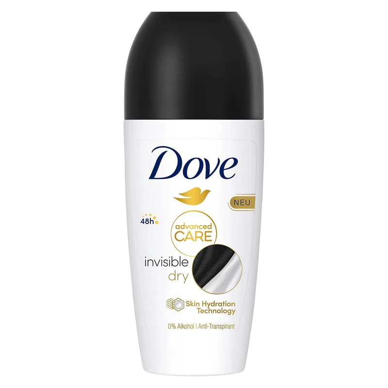 DOVE DEO ROLL-ON INV. DRY 50 ML.