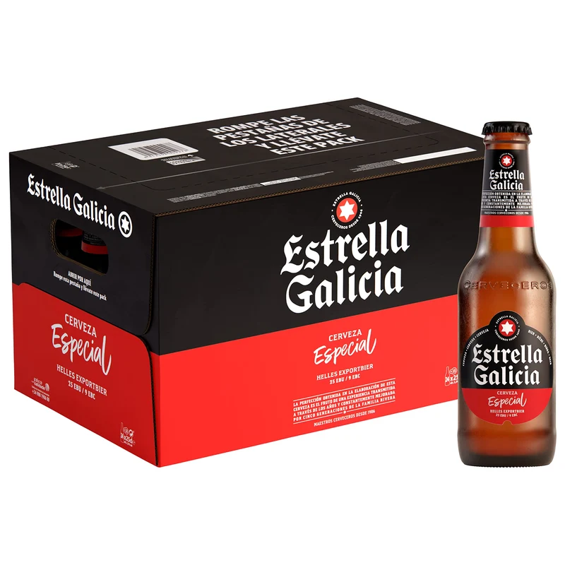 ESTRELLA GALICIA ESPECIAL BOT. 24x25 CL.