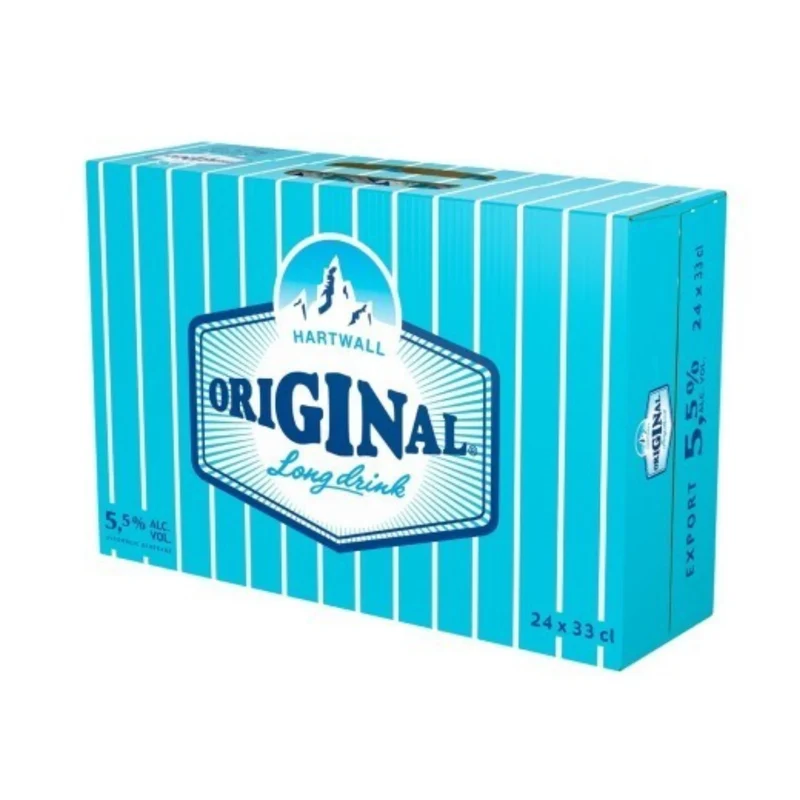 HARTWALL ORIGINAL LONGDRINK 24x33 CL.