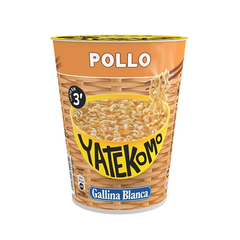YATEKOMO G.B. NOODLES POLLO VASO 60 GR.