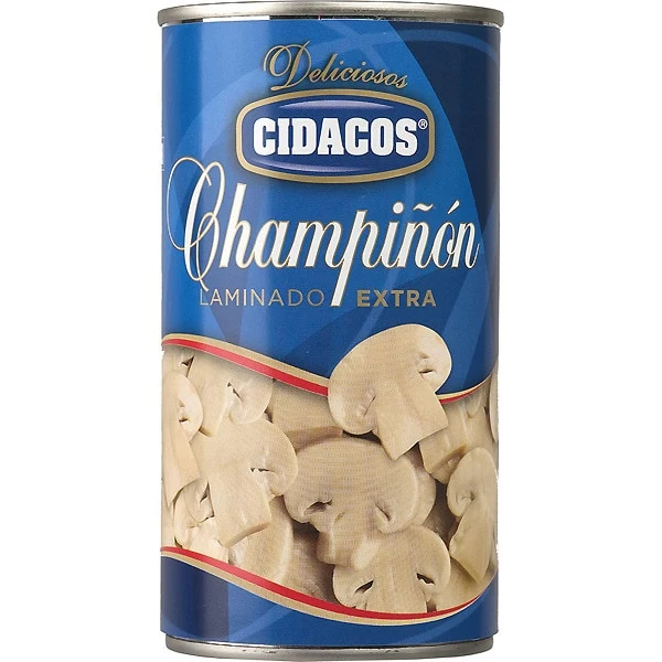 CIDACOS CHAMPIÑONES LAMINADOS 15x355 GR.