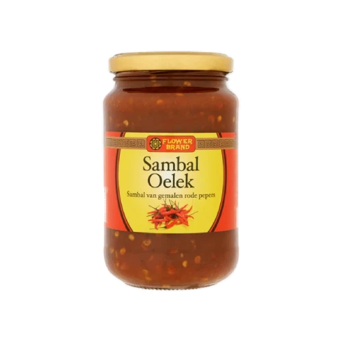 FLOWER BRAND SAMBAL OELEK 375 GR.