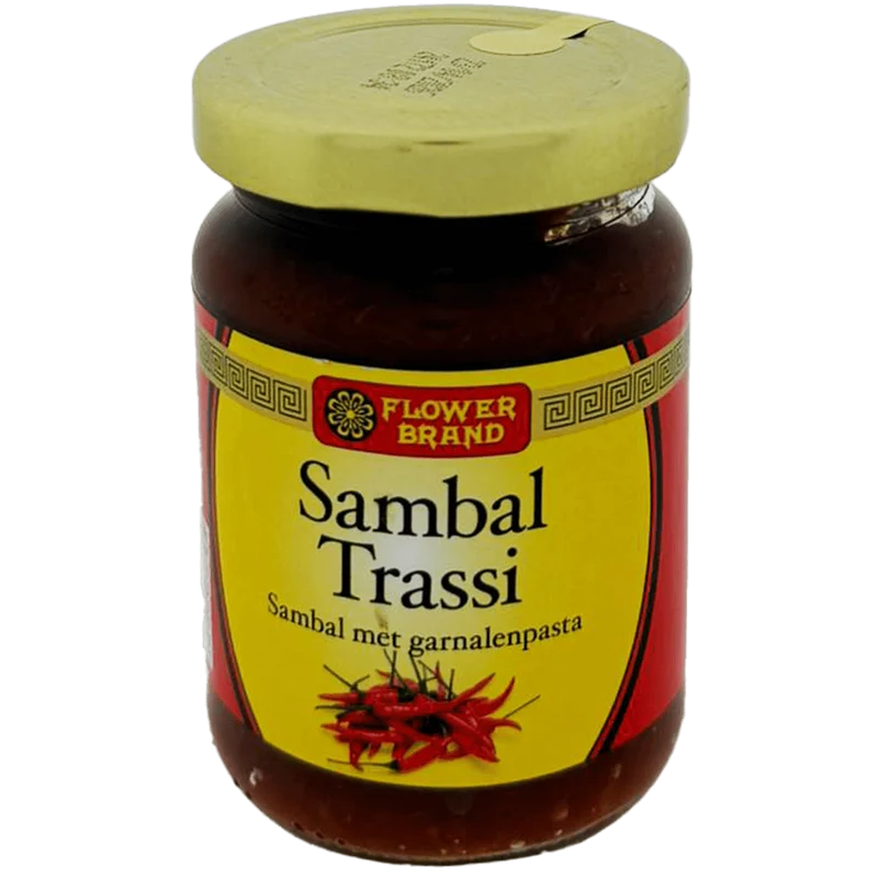 FLOWER BRAND SAMBAL TRASSI 200 GR.