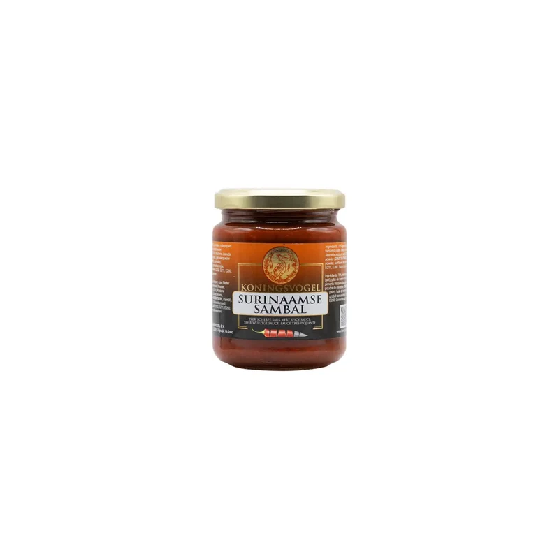 KONINGSVOGEL SURINAAMSE SAMBAL 270 GR.