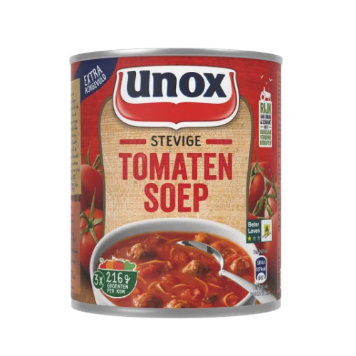 Unox stevige tomatensoep 800 ml.