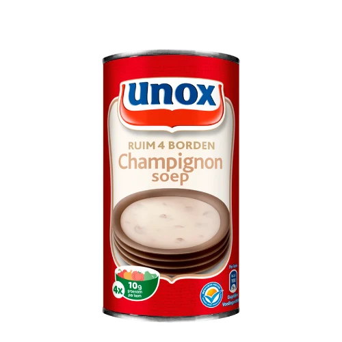 Unox champignon soep 515 ml.