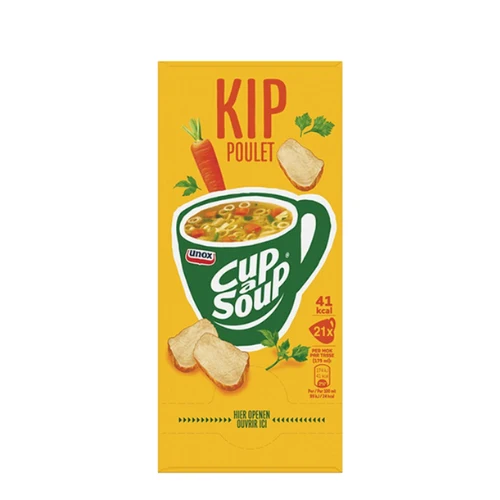 Unox cas kippen soep 36 gr.