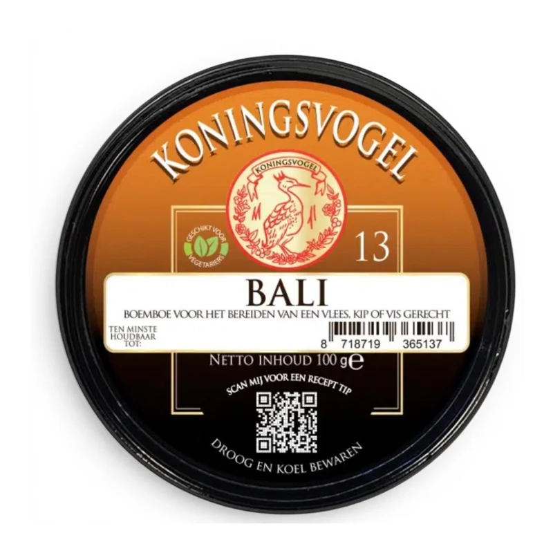 KONINGSVOGEL BOEMBOE BALI 100 GR.