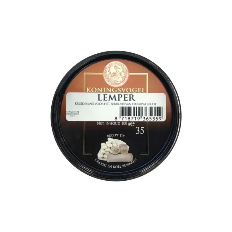 KONINGSVOGEL BOEMBOE LEMPER 100 GR.