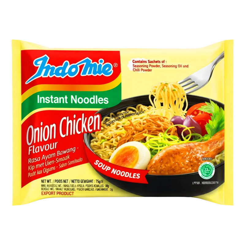 INDOMIE ONION CHICKEN 75 GR.