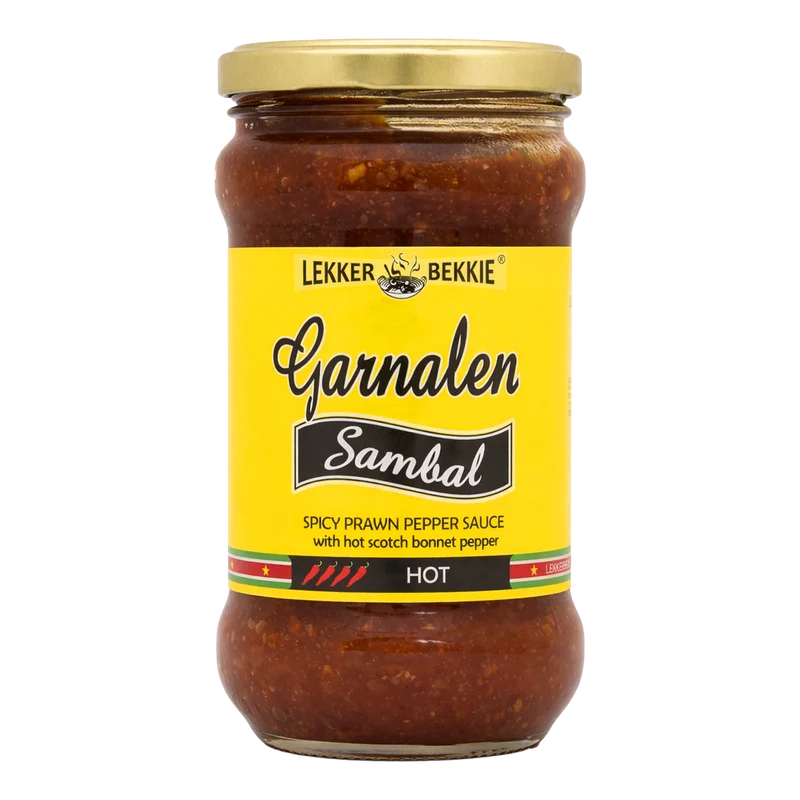 LEKKERBEKKIE GARNALEN SAMBAL 290 ML.