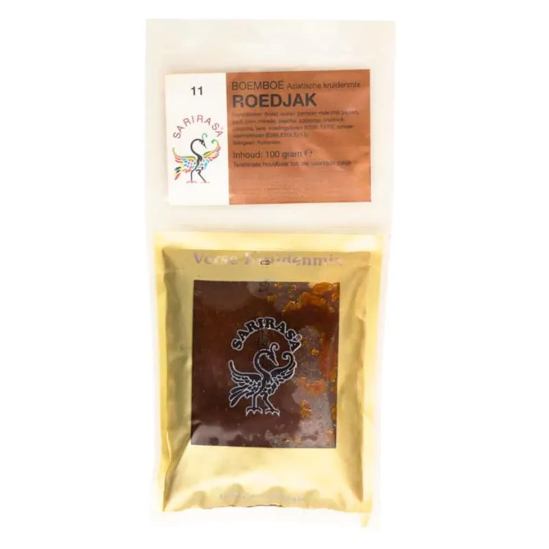 SARIRASA BOEMBOE ROEDJAK 100 GR.