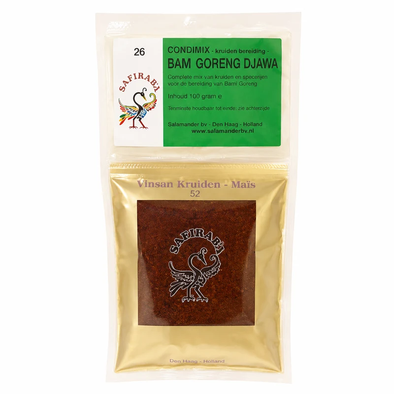 SARIRASA BOEMBOE BAMI DJAWA 100 GR.