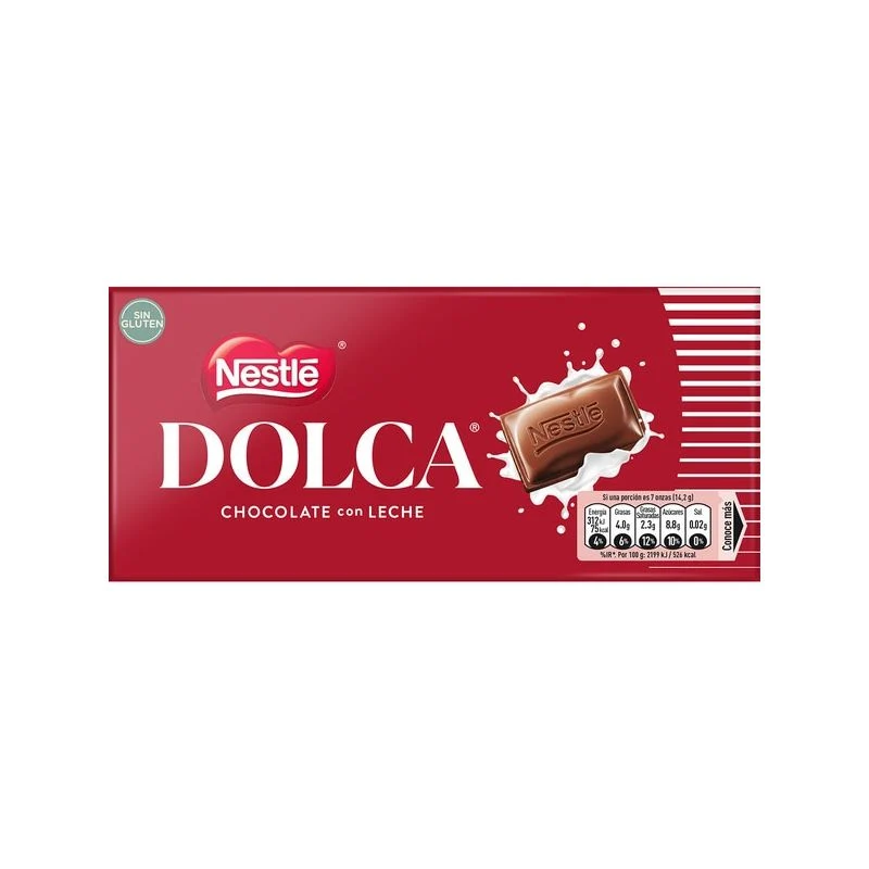 NESTLÉ CHOCOLATE DOLCA LECHE 100 GR.