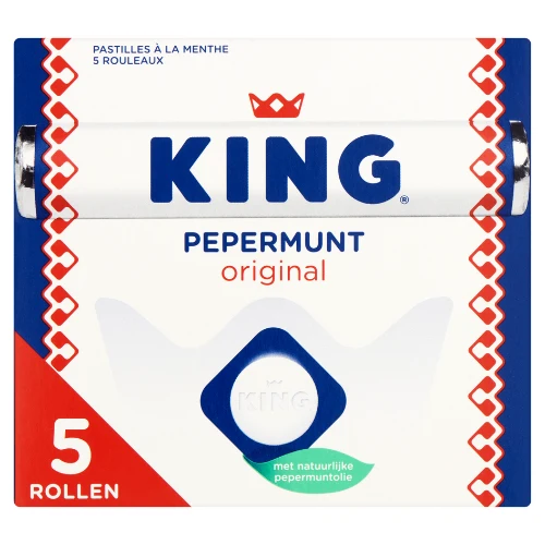 King pepermunt rollen 5-pack
