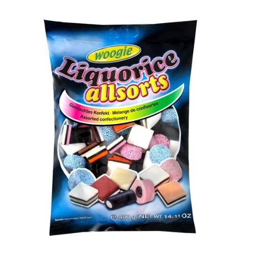 Woogie engelse drop 400 gr.