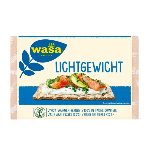Wasa lichtgewicht 300 gr.