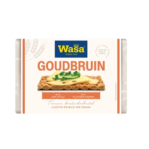 Wasa goudbruin 18 st.