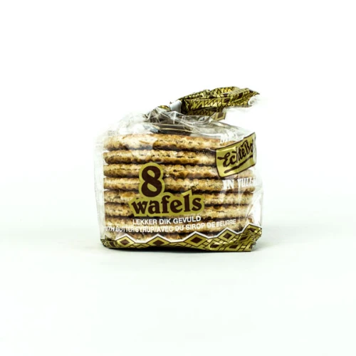 Verweij rbv caramel stroopwafels 12% 240 gr.