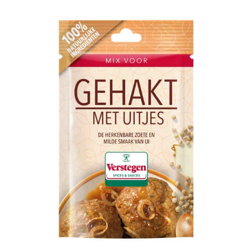 Verstegen vsz mix voor gehakt ui pure 40 gr.