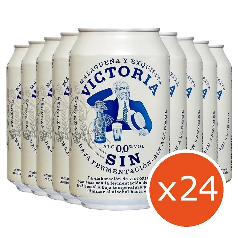 VICTORIA SIN ALC. 0,0% LATA 24x33 CL.