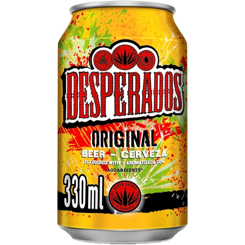 DESPERADOS CERVEZA LATA 24x33 CL.