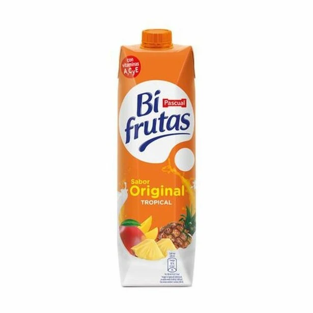 PASCUAL BI-FRUTAS TROPICAL 8x1 LTR.