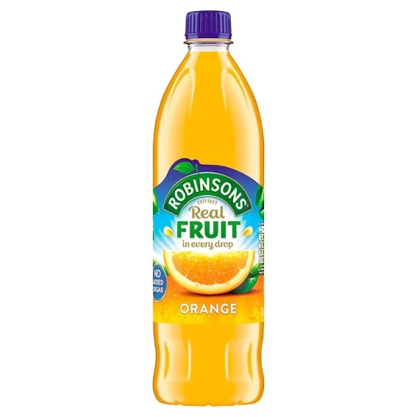 ROBINSON CONCENT. NARANJA S/A 900 ML.