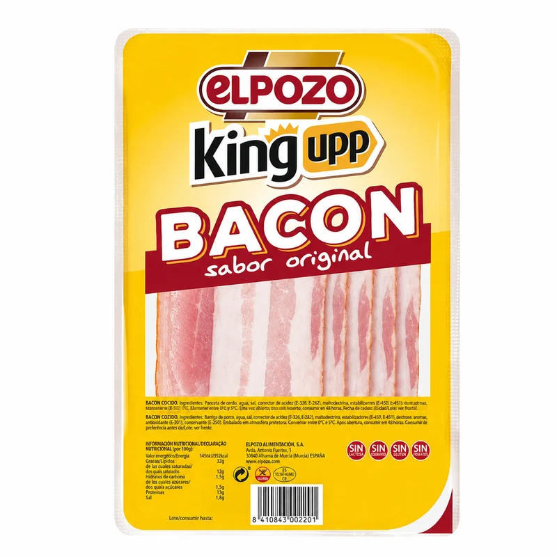 EL POZO BACON LONCHEADO 110 GR.