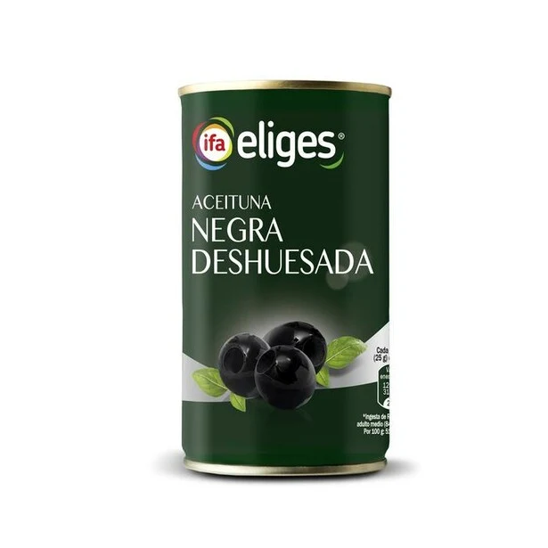 IFA-ELIGES ACEITUNAS NEGRAS S/H LATA 150 GR.