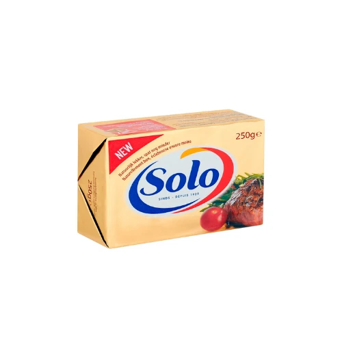 Solo bakken en braden 82% 250 gr.