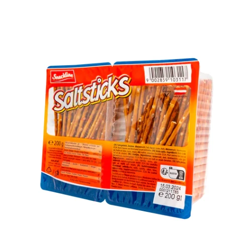 Snackline zoute sticks krakelingen 200 gr.