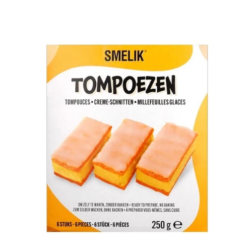 Smelik tompoezen vanilla 250 gr.