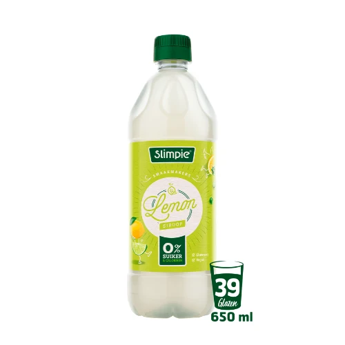 SLIMPIE SIROOP LEMON 650 ML