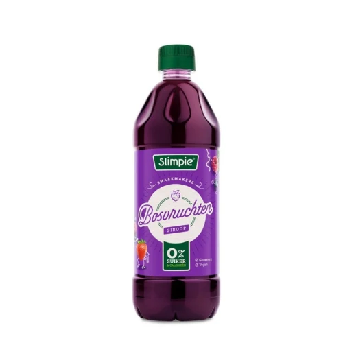 SLIMPIE SIROOP BOSVRUCHTEN 0% 650 ML