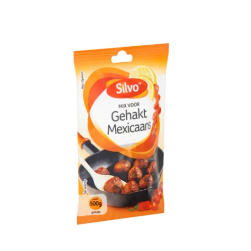 Silvo mix gehakt mexicaans zakjes 40 gr.