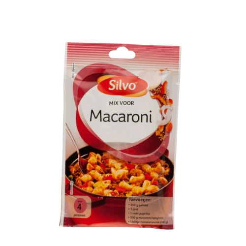 Silvo maaltijdmix macaroni/spaghetti 35 gr.