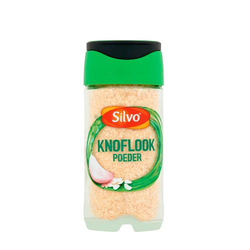 Silvo knoflookpoeder glas 55 gr.