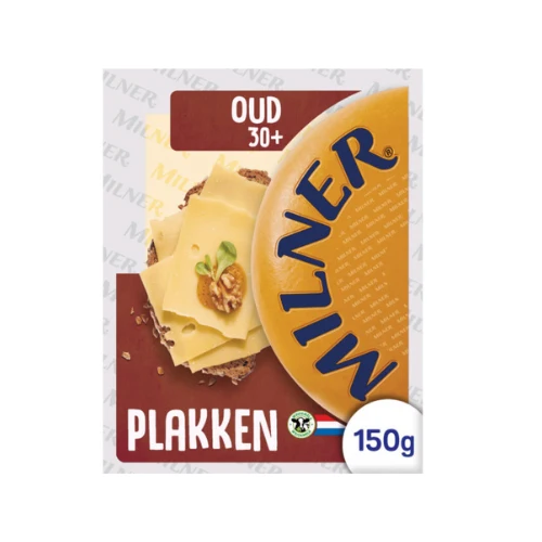 Milner 30+ oud plakken 150 gr.
