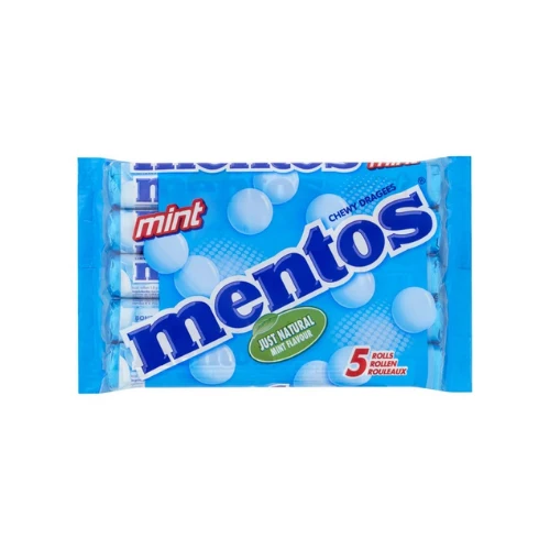 Mentos mint 5-pack 187 gr.